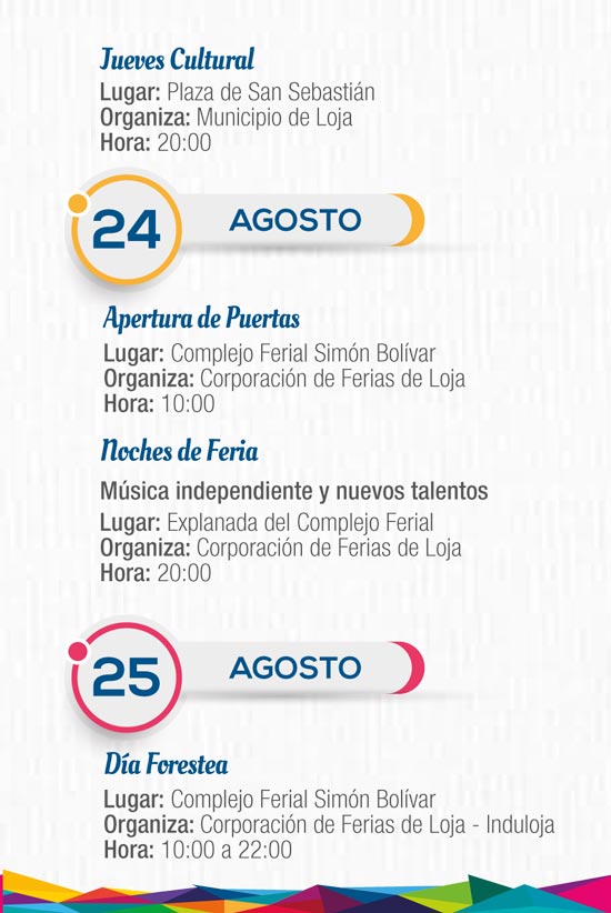 Agenda 189 Feria de Loja 7