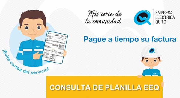 Consulta Planilla Luz Quito EEQ Empresa ElEctrica Quito