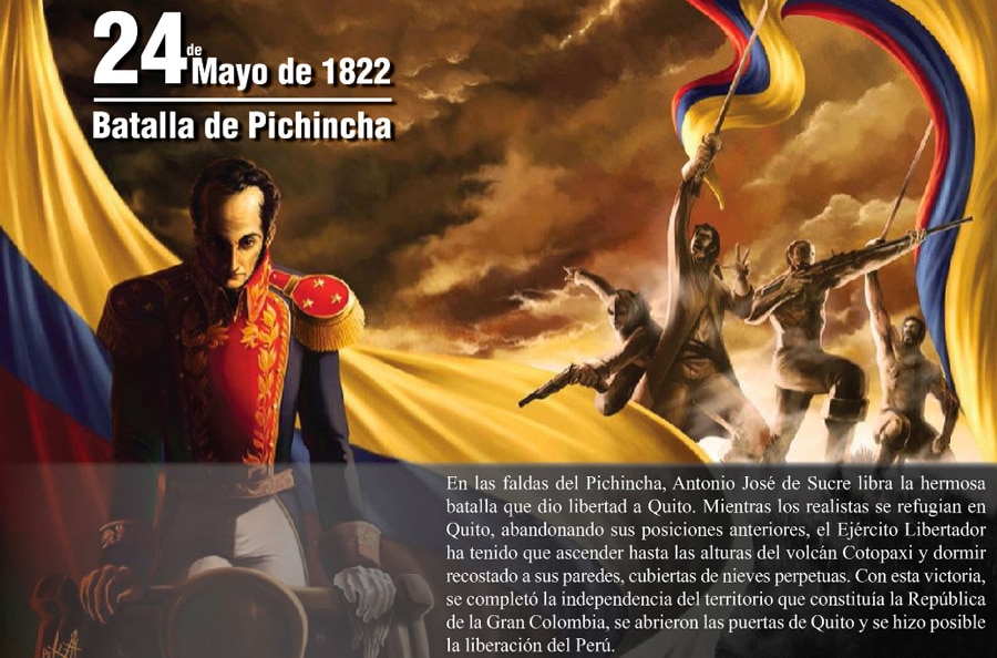 Resumen del 24 de Mayo de 1822 Batalla de Pichincha a