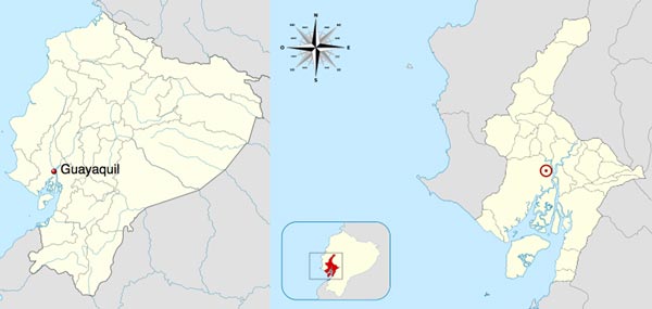 Ubicacion Geografica de Guayaquil