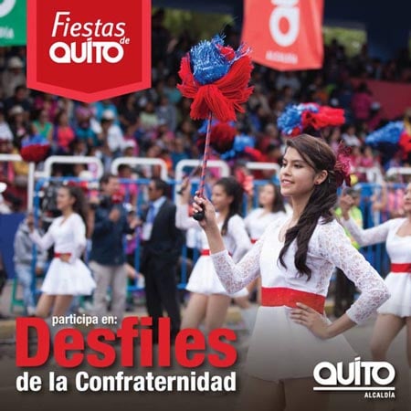 Desfile de la confraternidad Quito