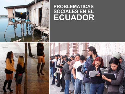 problematicas sociales ecuador definicion ejemplos